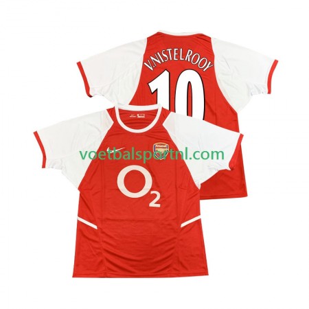 Arsenal Ruud van Nistelrooy 10 2003 Retro Thuis Shirt 2002 Arsenal Ruud van Nistelrooy 10 2003 Retro Thuis Shirt 2002